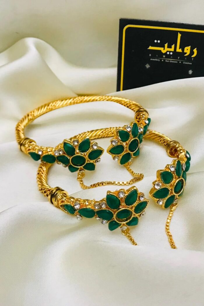 Green-Color-Braided-Kara-86