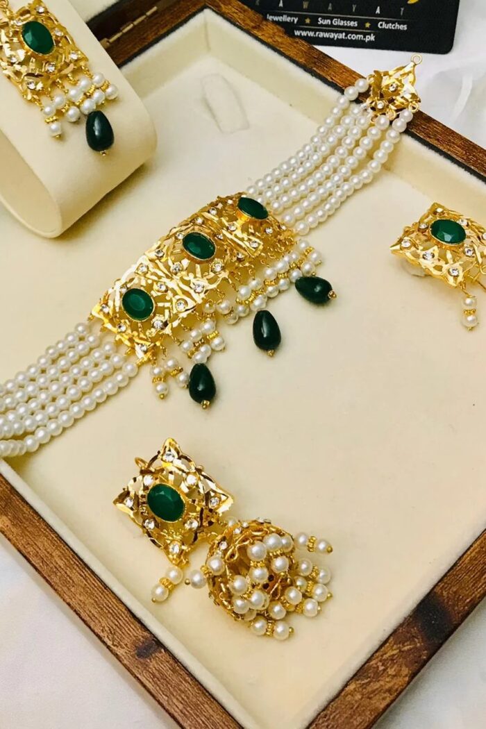 Hyderabadi-Choker-Set-25-Green
