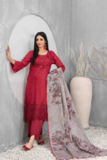 Daman + Boti Embroidered Staple Suit Design-1 pic1
