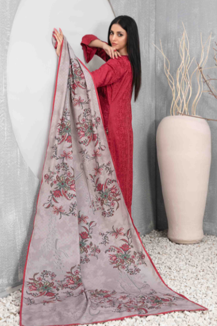 Daman + Boti Embroidered Staple Suit Design-1 pic2