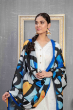 Daman + Boti Embroidered Staple Suit Design-3 pic2