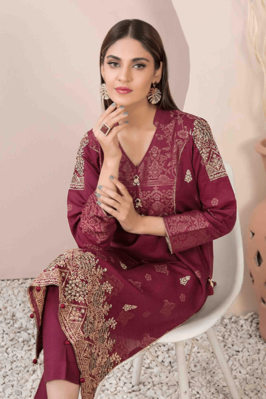 Daman-Embroidered-Khaddar-Broshia-Banarsi-Suit-Design-5-pic-2