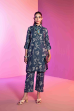 Digital Printed Lawn Suit with Complimentary Clutch Design-3 pic-1