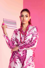 Digital Printed Lawn Suit with Complimentary Clutch Design-4 pic-2