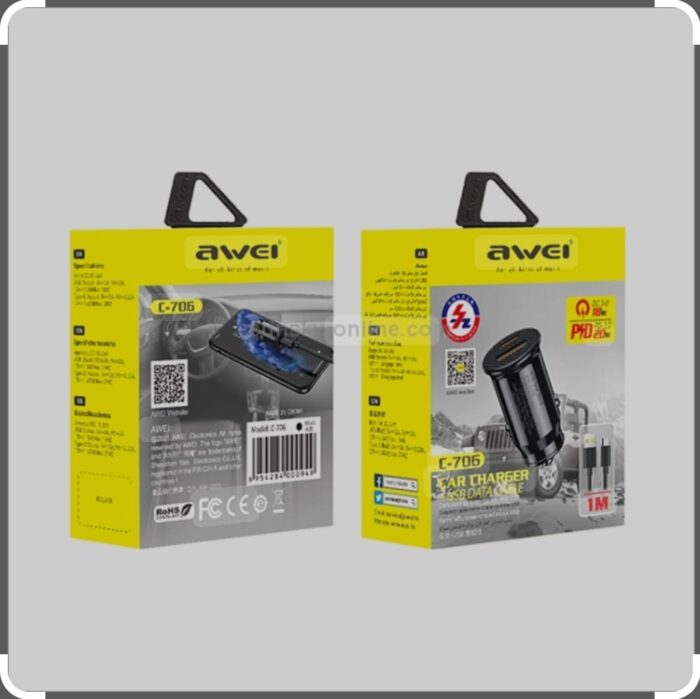 Fast car charger +USB data cable pic2