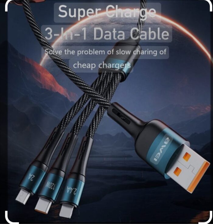 Multi charging cable 3 in 1