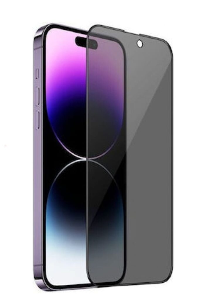 Privacy spy screen glass