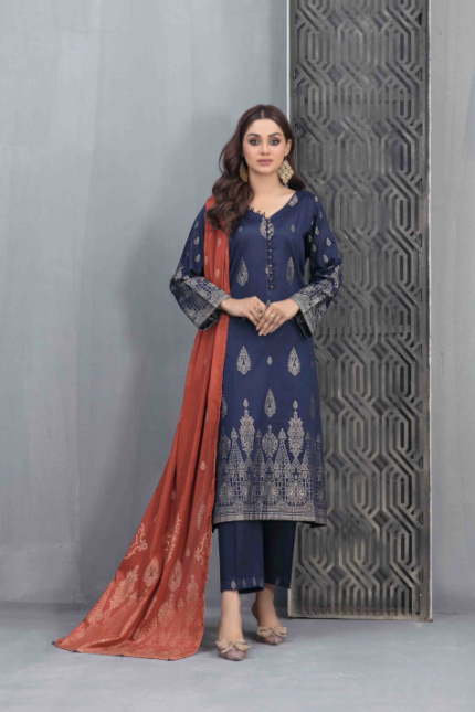 Broshia Banarsi Lawn Suit Design-1 pic 2