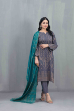 Broshia Banarsi Lawn Suit Design-10 pic 1