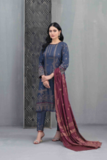 Broshia Banarsi Lawn Suit Design-5 pic 1