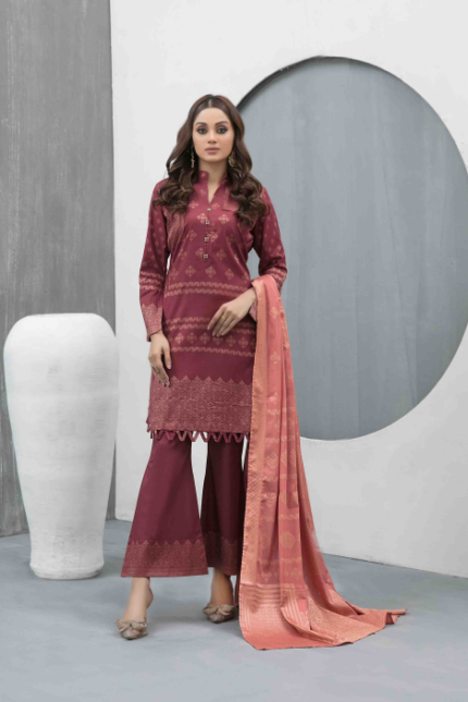 Broshia Banarsi Lawn Suit Design-6 pic 2