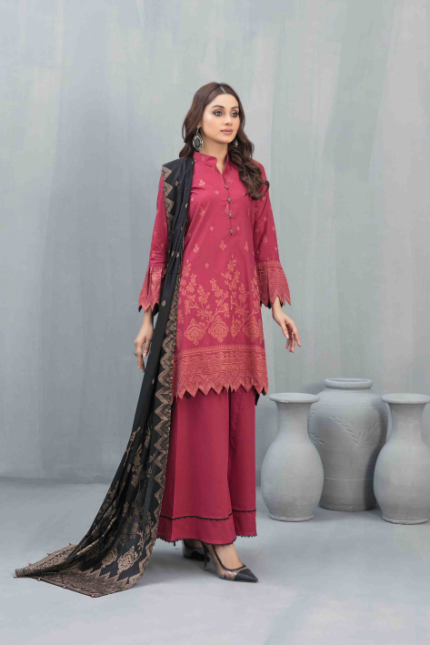 Broshia Banarsi Lawn Suit Design-9 pic 2