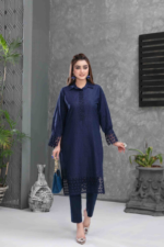 Schiffli Embroidered Lawn Suit Design-10 pic 2
