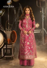 Dull Pink Chiffon 3pc suit pic1