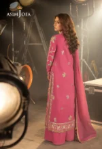 Dull Pink Chiffon 3pc suit pic2