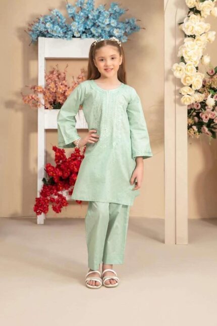 Embroidered Lawn Jacquard Suit Design 1 pic 1