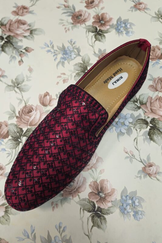 Maroon Color Gents Shoes