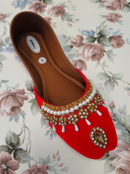 Red Ladies Khussa